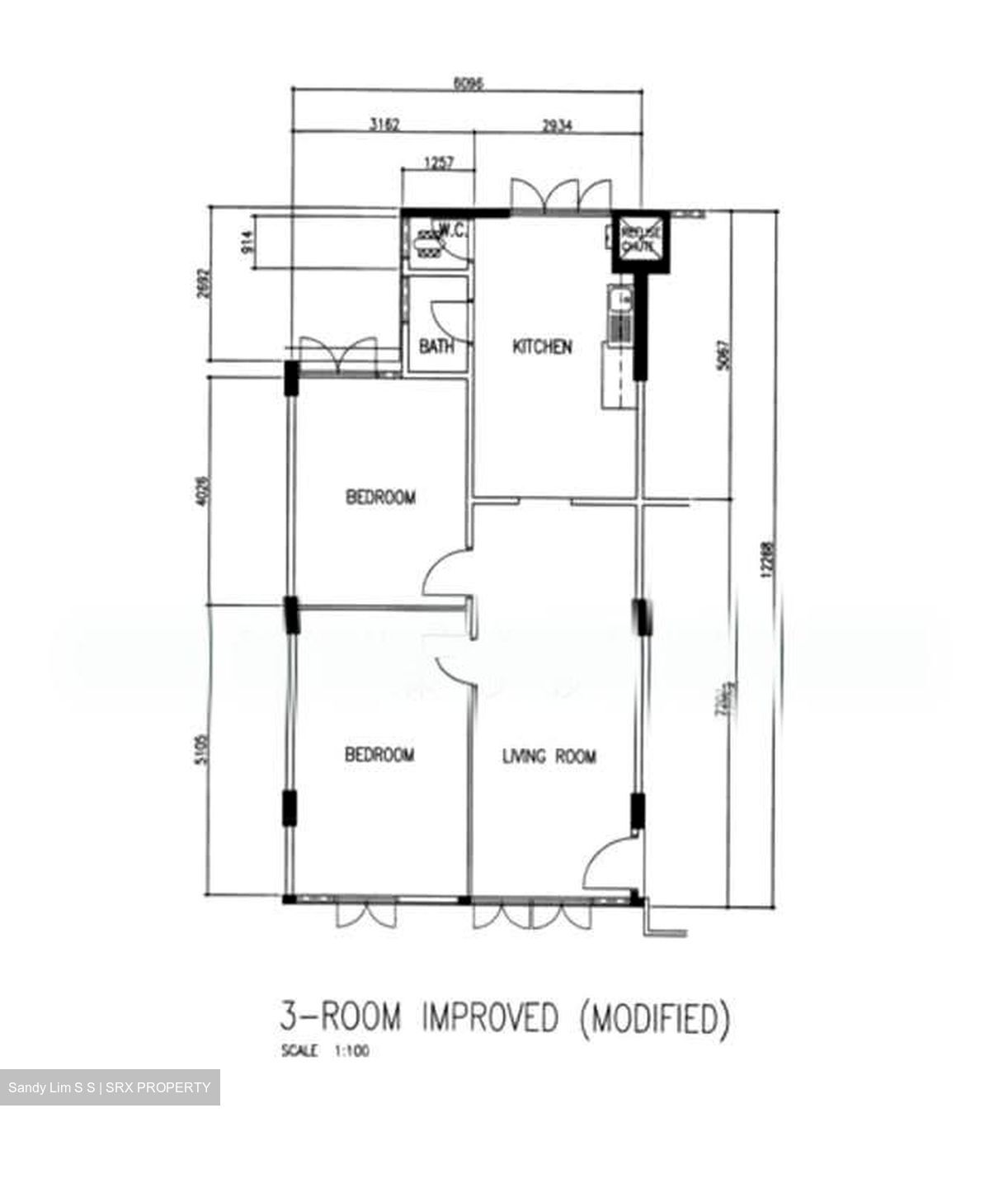 Blk 30 Telok Blangah Rise (Bukit Merah), HDB 3 Rooms #584896401